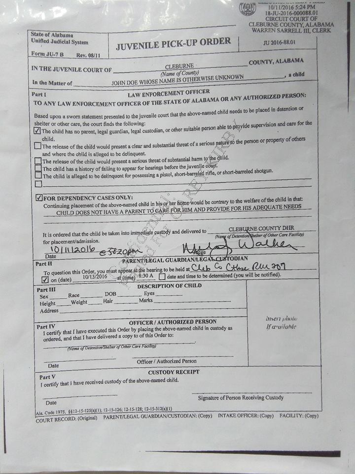 Fraudulent Petition 2