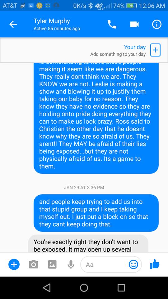 Text msg Anniston PD 11