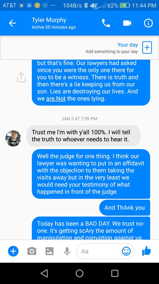 Text msg Anniston PD 2