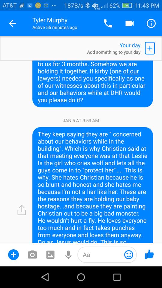 Text msg Anniston PD 3