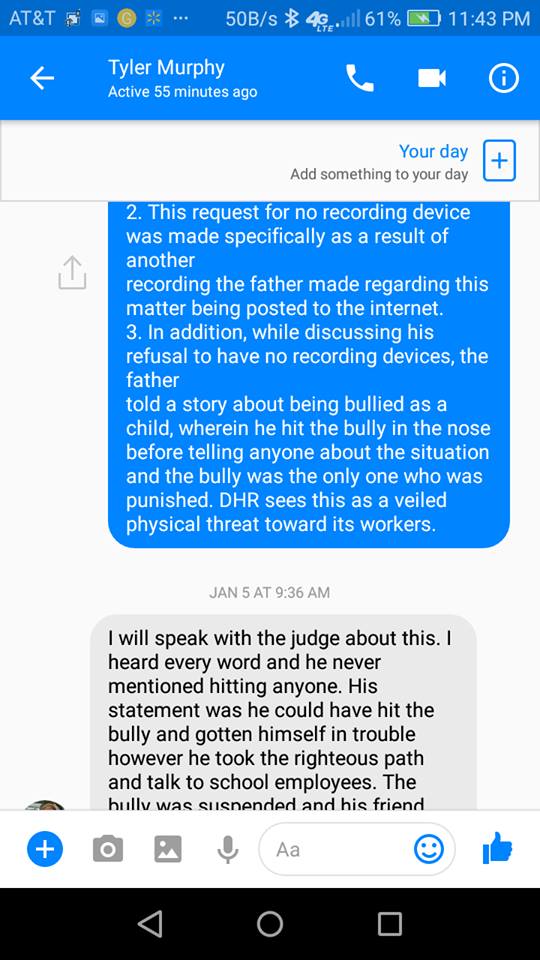 Text msg Anniston PD 5